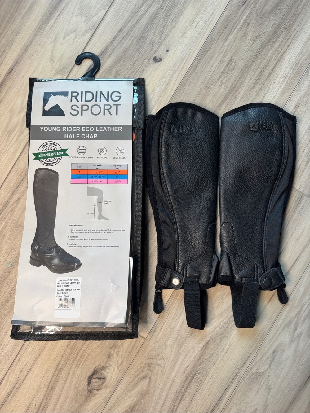 Youth half chaps